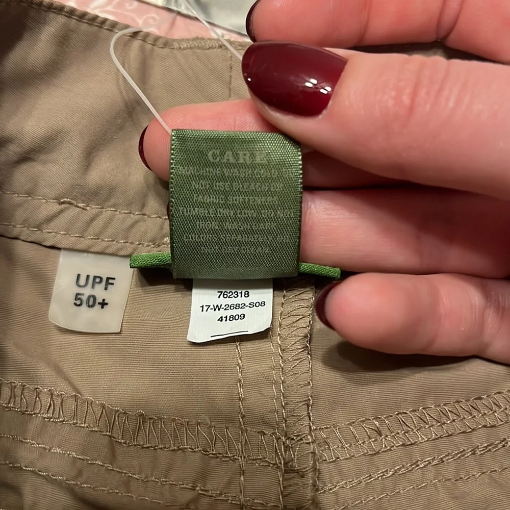 NWT REI‎ Sahara 7” Short W Raffia Size 6 Tan Hiking Outdoors Camping Gorpcore